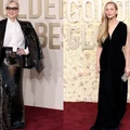 Thảm đỏ "Quả Cầu Vàng": Taylor Swift mặc đồ Gucci, Selena Gomez diện váy đỏ độc lạ