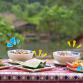 Trường Giang, Ngô Kiến Huy tròn mắt trước bữa ăn của 2 Ngày 1 Đêm