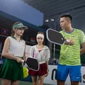 Những bóng hồng xinh đẹp trên sân pickleball ở Hà Nội
