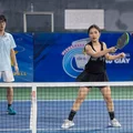 Những bóng hồng xinh đẹp trên sân pickleball ở Hà Nội