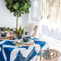 Shibori: Sắc chàm giản dị trong trang trí nhà cửa