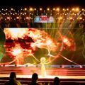 Trang Nhung duyên dáng áo dài hội ngộ dàn nghệ sĩ tại chương trình Vesak Rạng Ngời