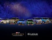 BST xe Lexus dựa theo ý tưởng “Eternals” của Marvel