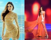 Nhìn lại thời trang ấn tượng ấn của Khánh Vân tại Miss Universe