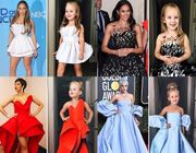 Bé gái 8 tuổi “gây bão” MXH với phong cách thời trang thảm đỏ cực chất