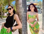 Style cực trẻ trung của Khánh Vân sau Miss Universe