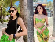 Style cực trẻ trung của Khánh Vân sau Miss Universe