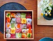 Mosaic sushi - bức tranh tuyệt đẹp của ẩm thực Nhật Bản