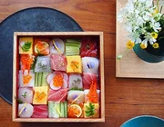 Mosaic sushi - bức tranh tuyệt đẹp của ẩm thực Nhật Bản