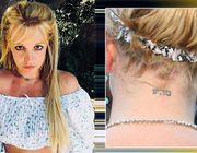 “Giải mã” ý nghĩa hình xăm sau gáy của Britney Spears