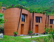 Mới lạ khu nghỉ dưỡng hình quẩy tấu đẹp tựa “trời Tây” ở Hà Giang
