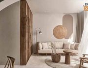 Gái Huế mua căn hộ ở trung tâm thành phố, thiết kế như "chiếc hộp màu nâu", ít đồ nhưng vẫn sang khỏi bàn
