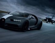 Siêu xe Bugatti Chiron - Les Légendes du Ciel - đọ sức với phản lực cơ Dassault Rafael Marine Fighter Jet