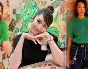 Bóc giá “phỏng tay” chiếc áo xanh lá xinh ngất ngây của người đẹp Thúy Ngân