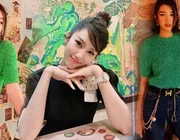 Bóc giá “phỏng tay” chiếc áo xanh lá xinh ngất ngây của người đẹp Thúy Ngân
