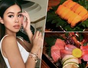 Mục sở thị bữa tiệc Sashimi cao cấp tại gia của Tiên Nguyễn