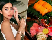 Mục sở thị bữa tiệc Sashimi cao cấp tại gia của Tiên Nguyễn