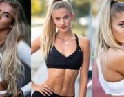 Vẻ đẹp nóng bỏng của siêu sao điền kinh Alica Schmidt