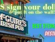 McGuire’s Irish Pub - Quán rượu được trang trí bằng gần 2 triệu USD tiền mặt