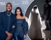 Kim diện Balenciaga Couture Thu Đông 2021 trong show của chồng cũ