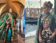 Jennifer Lopez lộng lẫy như nữ hoàng tại show Dolce & Gabbana Alta Moda