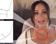 Ý nghĩa hai vòng cổ Meghan đeo trong video mừng tuổi 40