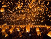 Rực rỡ lễ hội thả đèn trời Yi Peng - Điểm nhấn của du lịch Chiang Mai tháng 11
