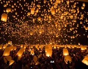 Rực rỡ lễ hội thả đèn trời Yi Peng - Điểm nhấn của du lịch Chiang Mai tháng 11