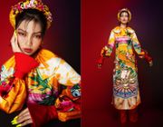 NTK Thủy Nguyễn giới thiệu các thiết kế mới lấy cảm hứng từ bộ tranh “Mai Lan Cúc Trúc”
