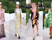BST mới với tên gọi “Hái Mơ” của NTK Lý Quí Khánh tại triển lãm Expo- Dubai