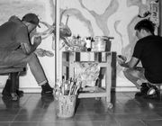 Wowy "đá sân" sang hội họa đến NTK nội thất Thái Công cũng phải khen ngợi