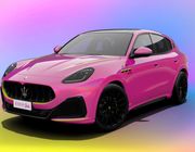 Maserati và Barbie hợp tác cho chiếc SUV màu hồng neon rực rỡ
