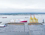 Sự kiện VinFast xuất khẩu ô tô điện đầu tiên ra thế giới