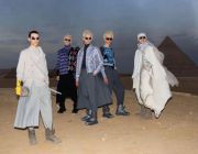 Dior Menswear Pre-Fall 2023 tài liệu khảo cổ của Ai Cập huyền bí