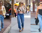 Các nhà mốt quay lại với "trend quần lưng thấp" biểu tượng của những năm 2000