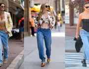Các nhà mốt quay lại với "trend quần lưng thấp" biểu tượng của những năm 2000