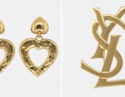 Trang sức YSL vintage: Đậm chất logo Yves Saint Laurent
