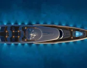 Choáng ngợp với ý tưởng chiếc siêu du thuyền Project Comète dài 83m