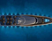 Choáng ngợp với ý tưởng chiếc siêu du thuyền Project Comète dài 83m