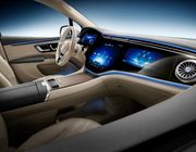 Mercedes-Benz hé lộ những hình ảnh đầu tiên về nội thất SUV EQS 2023