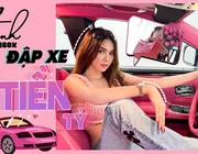 Ngọc Trinh -  Mặc đồ ngủ đập hộp Rolls-Royce tiền tỷ, lái siêu xe chở Kiều đi chợ