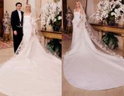 Cặp “vợ chồng son” Nicola Peltz và Brooklyn Beckham trong lễ cưới