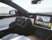 Tesla Model S phiên bản mới có thể sẽ có màn hình xoay cơ giới