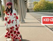 BST Thu Đông 2022 từ Thương hiệu Kenzo mang họa tiết hoa Poppy bắt mắt