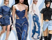 Thời trang denim đang làm mưa làm gió tại Tuần lễ thời trang Paris