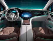 Mercedes-Benz EQE SUV lộ ảnh nội thất trước khi ra mắt