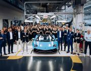 Chiếc Lamborghini Aventador cuối cùng chính thức xuất xưởng