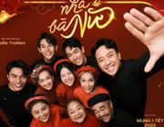 Trấn Thành và dàn cast Nhà Bà Nữ chúc Tết đến khán giả