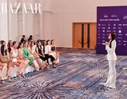Á hậu Lê Thảo Nhi hướng dẫn thí sinh tại Sơ khảo Miss Cosmo Vietnam 2023