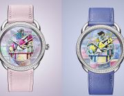 Đồng hồ Hermès Arceau Wow “chiếc khăn thời gian” tinh tế trên cổ tay